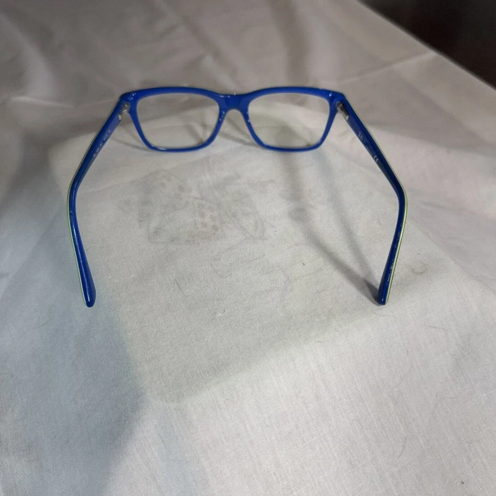 Ray-Ban RB1536 3600 Eyeglasses Black Blue Square Full Rim Frame 48-16-130‎ 9156